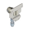 Banner Bracket: LE Series Swivel Plate Bracket; 12 gauge Stainless Steel; Includes 3/8-16 x 2 in Socket Head Cap Screw (SHCS) (SMBLEFA)