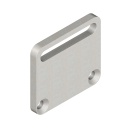 Banner Bracket: Q20; 16 GA 300 Series Stainless Steel; 0.13 x 1 in Mounting Holes; 0.125 Slot Mount (SMBFBSTQ20-88303)