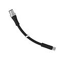 Banner Cordset: Double-Ended M8 to M12; 4-pin Straight Female; 4-pin Straight Male; 5 m (16.4 ft) 3x24 Black PUR Jacket; Nickel-Plated Brass Coupling Nuts (PKG4M-416-MQDEC-19863)
