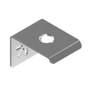 Bracket: E-STOP Mounting Hub Bracket (SSA-MBK-EEC1-SS)