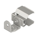 Banner Bracket: For Use with WLS28; 180 Degree Rotation; Set of Two Snap Brackets; 300 Series Stainless Steel (LMBWLS28-180S)