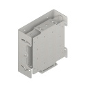 Banner Bracket: with Flush Mount Frame; Two Axis +/- 20 Degree Adjustment; 12-Gauge Stainless Steel; Used with Q240; Three Brackets Pre-Assembled (SMBQ240SS3)