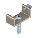 Banner Bracket: For Use with WLB32; U Shaped Clamp Bracket w/ Thumb Screw; Set of Two; 1/4-20 Threaded Stud (LMBWLB32UT)