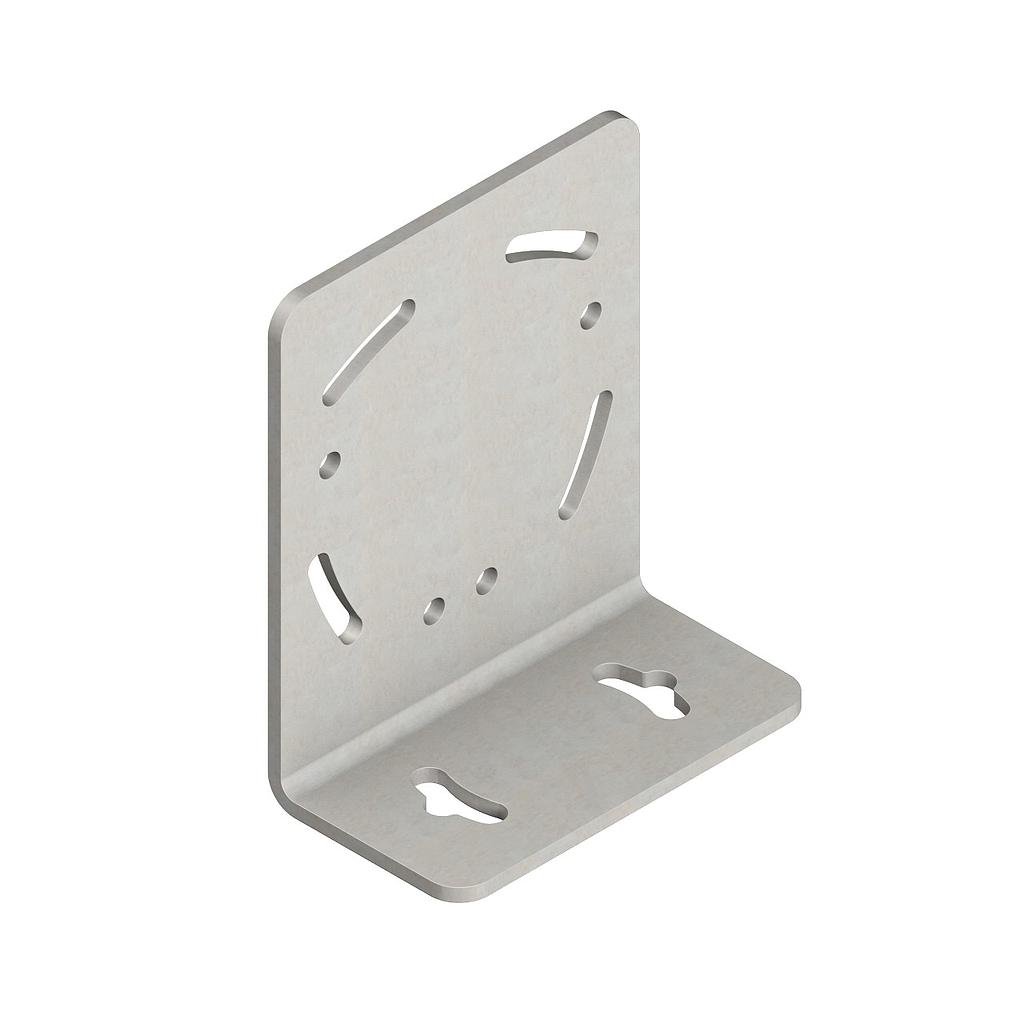 Banner Bracket: LTF Series Right-Angle Bracket; 12 gauge Stainless Steel (SMBLTFL)