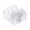 Banner Bracket: For Use with WLS27; Universal Clamp; One Bracket; Clear Copolyester; Designed for M5 or no. 10 Mounting Hardware (LMBWLS27U)