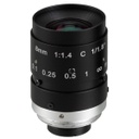 Banner Megapixel C-Mount 8 mm Lens; with Focus & Aperture Lock; Imager Size: 1/1.8 in - Metal Housing; Evetar (LCF08LEVMP)