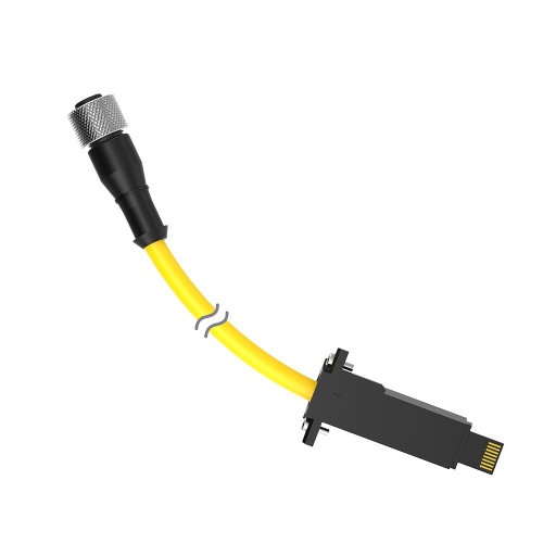 [24950] Cordset A-Code M12 to LP-Custom Double Ended (DELPEF-51D)