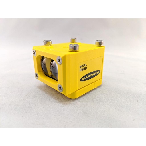 [25604] Banner MAXI-BEAM: Receiver; Range: 90 m; Input: Depends on Power Block; Output: Depends on Power Block; Wiring Chamber (RSBR)