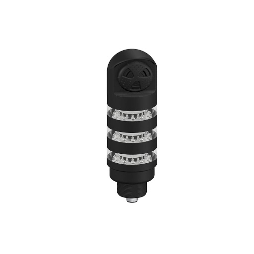[25779] Beacon Tower Light, Gray Housing: 3-Color Sealed Loud Audible Indicator (TL50BLGYR1ALSCQ)