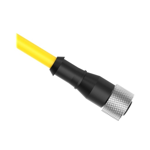 [12695] Cordset A-Code M12 Single Ended (QDE-1215E)