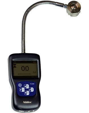 [FG-3000R-5] Shimpo 5 kN capacity (1100 lbf) Digital Force Gauge with Integral Ring Sensor, Data Output