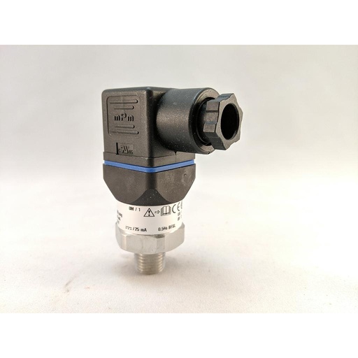 [50426443] WIKA A-10 Pressure Transmitter,  0-160 PSI, 1/4" NPT, 4-20 mA, Hirschman Connector, 2-wire, UL Listed