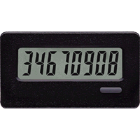 [CUB7CCS0] CUB Series CUB7 8-Digit Counter, Low Voltage Input, Reflective Display