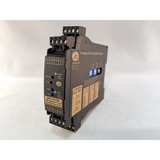 [APD HV-DC D] DIN MT HI VOLTAGE DC/DC XMTR FIELD RANGEABLE 9-30VDC POWER