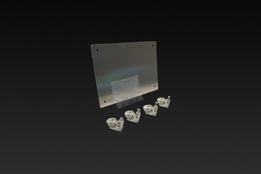 [AH86SPK] Heartland Series Aluminum Swing Panel Kit 8 x 6 in.