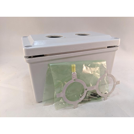 [CO2PB] | OBSOLETE | COMMANDER FIBERGLASS ENCLOSURE 6X4X4 NEMA 4X 2X30MM CUTOUT