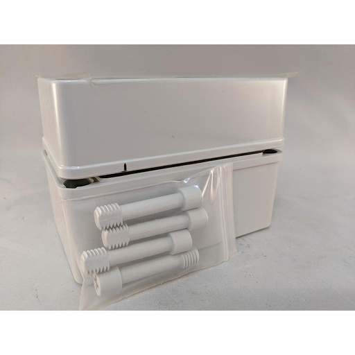 [COPC2PB] Commander Series Polycarbonate Enclosure 5 x 3 x 3 in. Push Button 30 mm Hole