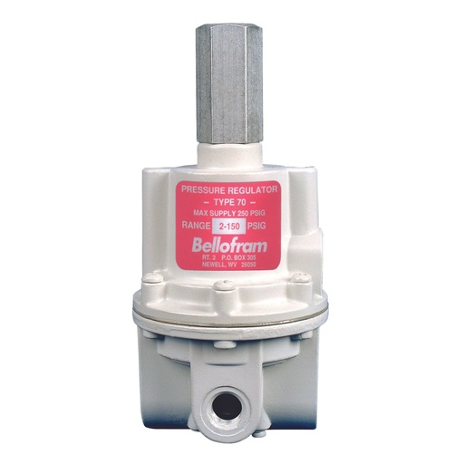 [960-091-000] Bellofram T70 High Flow Air Pressure Regulator, 3/8" NPT, 0-60 psi