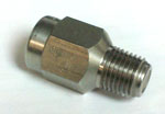 [12B-C] SNUBBER 1/8" BRASS 3000# MAX HIGHLY VISCOUS FLUIDS