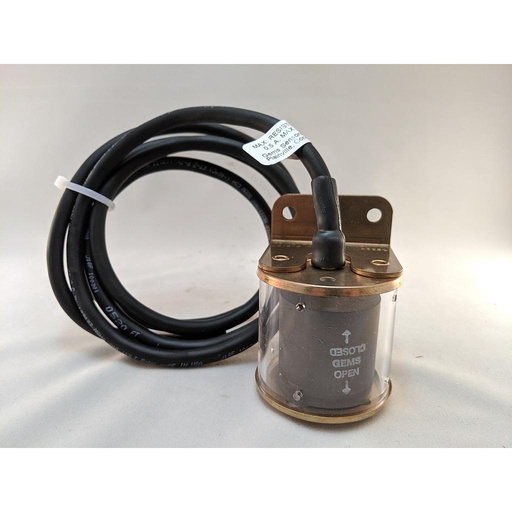 [43980] LS-270 Float Level Switch w/ Slosh Shield, Buna Float, SS Stem and Mounting, 50VA, N.O. (Reversible)