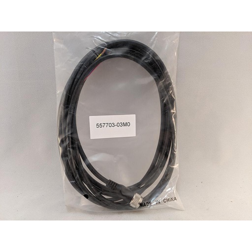 [557703-03M0] M12 CORDSET 3M LENGTH