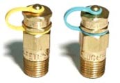 [710 TEST PLUG] Pete's Plug, 1.5" Long Brass Body and Cap, Nordel Core, 1/2" NPTM 