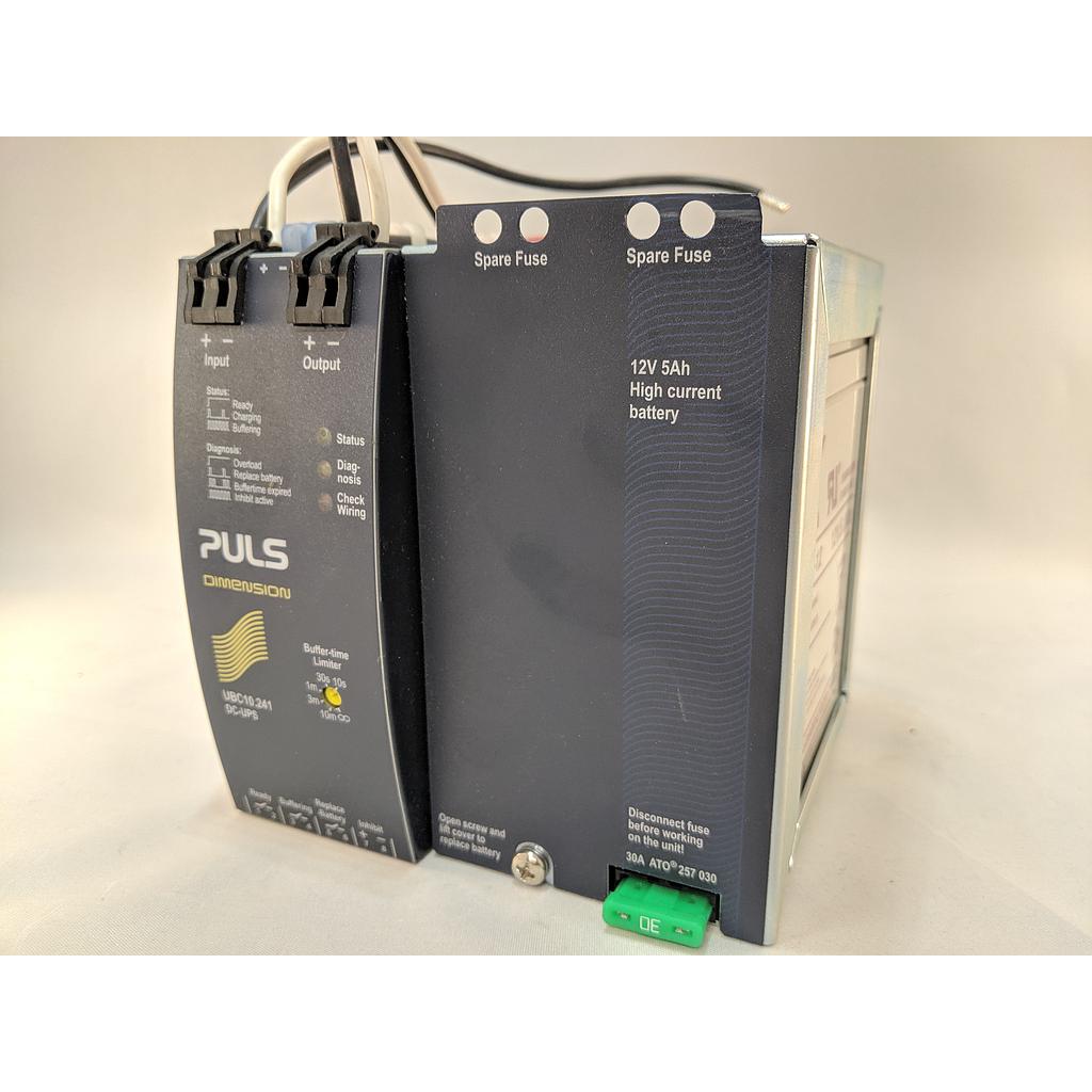 [UBC10.241] DC-UPS CONTROLLER 10A 24-28.8VDC OUT W/BUILT IN 5AH BATTERY
