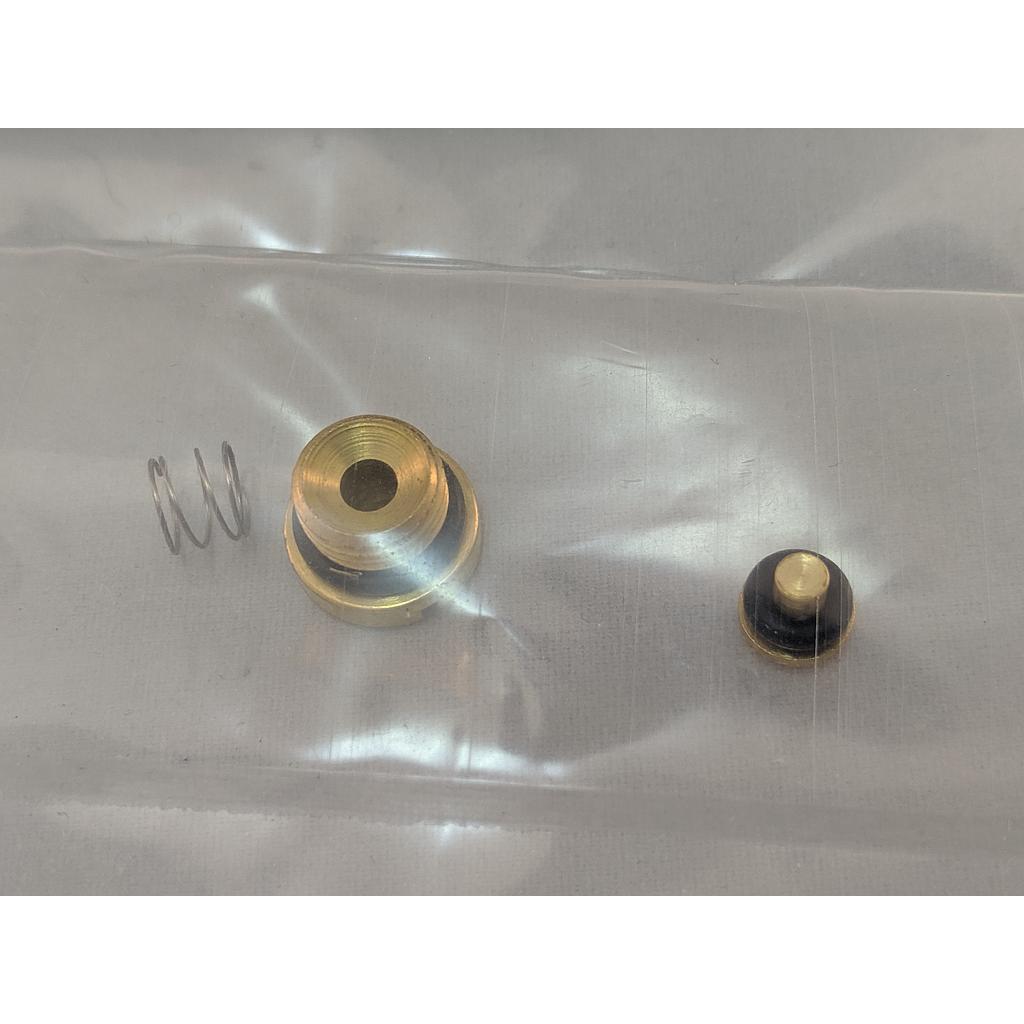 [QTHP-0008] HP, XH INLET CHECK VALVE, SPRING, AND PLUG, BRASS
