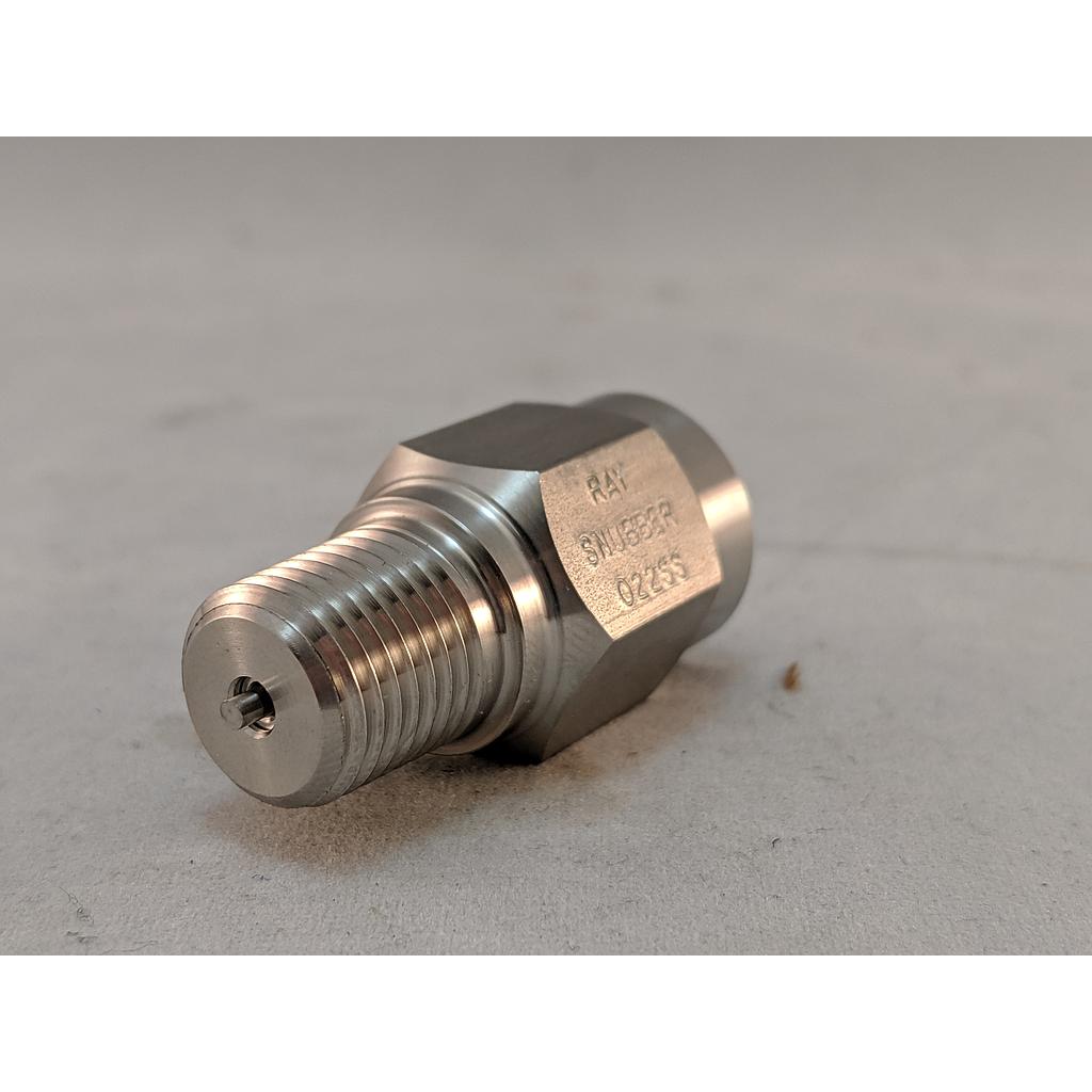 [022SS] RAY SNUBBER 1/4&quot; NPT 316SS 15,000 PSI MAX