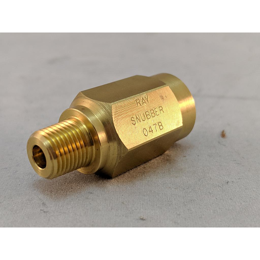 [047B] RAY SNUBBER, 1/8&quot; BRASS