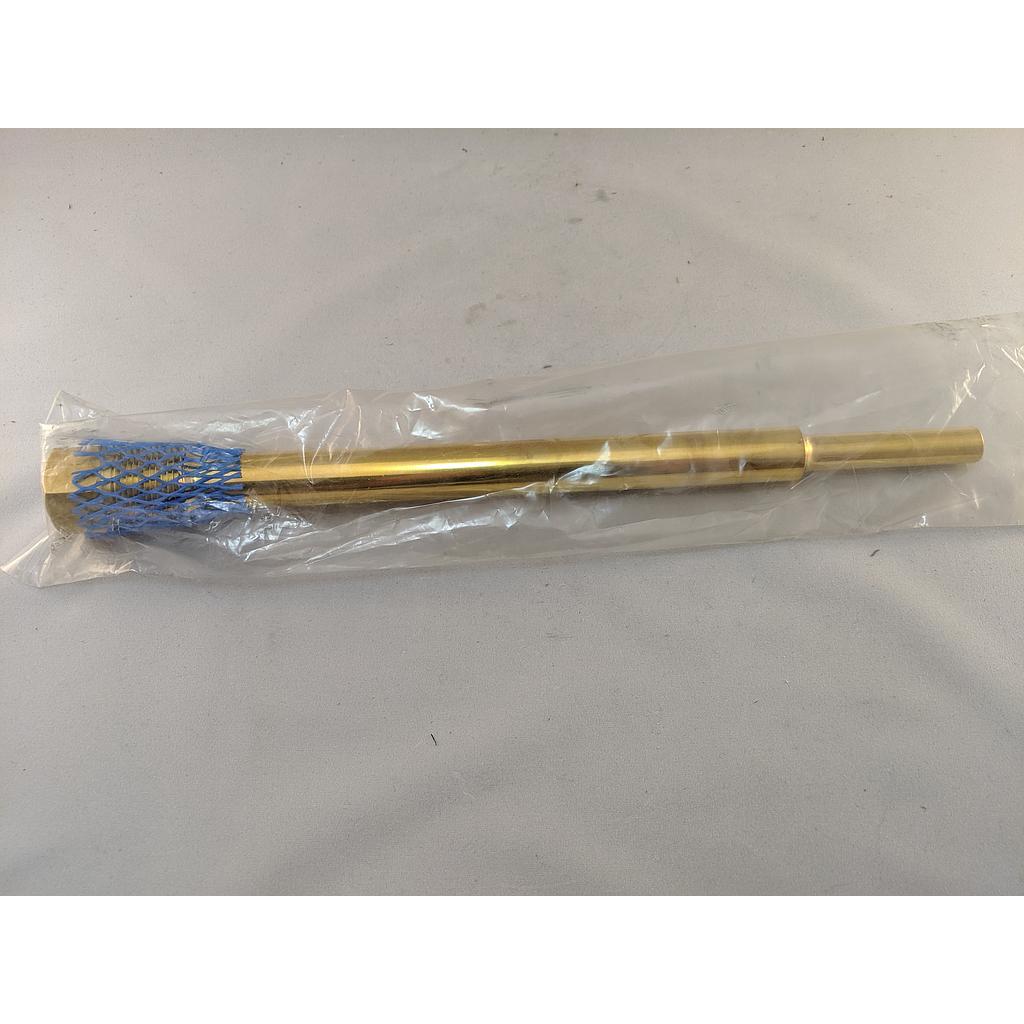[200-U101/2-BRASS] THERMOWELL .260BORE 12&quot; 3/4&quot;NPT PROCESS THREADS