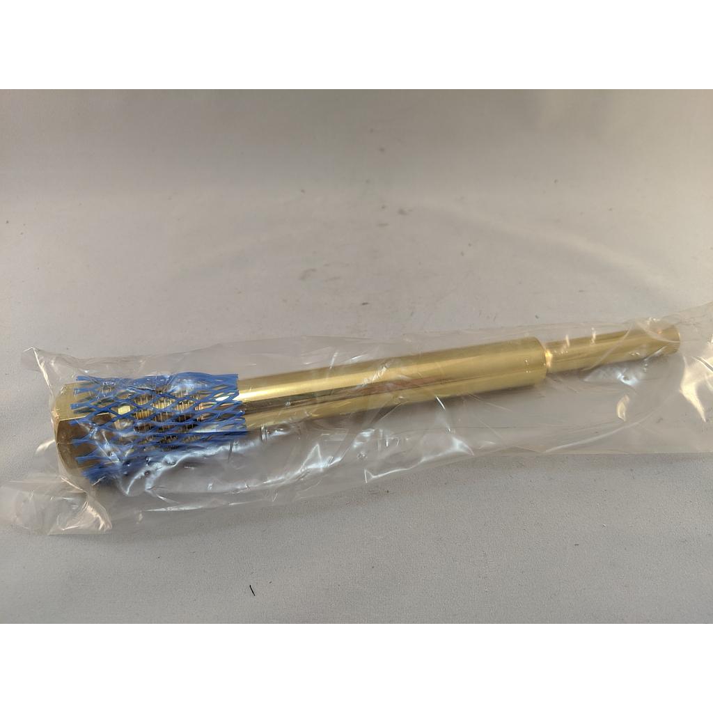 [200-U71/2-BRASS] THERMOWELL .260BORE 9&quot; 3/4&quot;NPT PROCESS THREADS