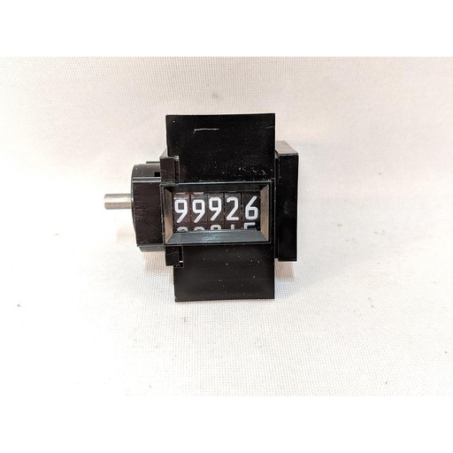[0746015-401] MECH. COUNTER, RATCHET DRIVE, 5-FIG, PANEL MOUNT, ROT #1