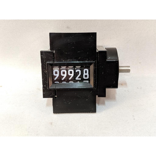 [0746035-401] MECH. COUNTER, RATCHET DRIVE, 5-FIG, PANEL MOUNT, ROT #3