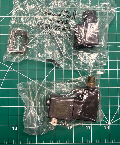 [18900036-120/60] NC 1/8" BRASS PILOT VALVE 3 WAY