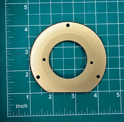 [25-3-STEEL-RF] 2.5" Steel Rear Flange, for 300 Series