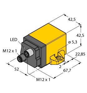 [1534062] Turck Inclinometer, With CANopen Interface (B2N45H-Q42-CNX2-2H1150)