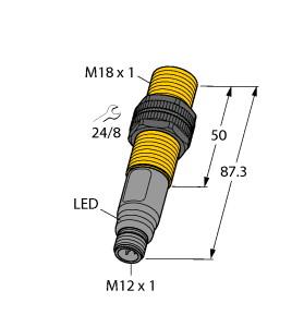 [2101400] Turck Capacitive Sensor (BCT5-S18-UN6X2-H1151)