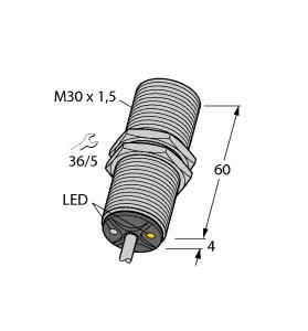 [42070] Turck Inductive Sensor (BI10-G30-ADZ30X2)