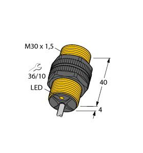 [40400] Turck Inductive Sensor (BI10-P30-Y1X)