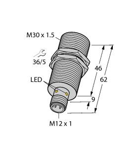 [1644880] Turck Inductive Sensor (BI20U-M30-AP6X-H1141)