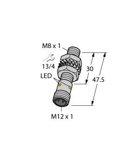 [4602422] Turck Inductive Sensor (BI3U-EM08-AN6X-H1341)