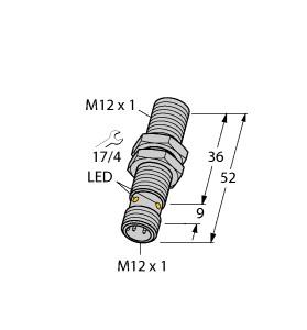 [1634150] Turck Inductive Sensor (BI3U-M12-AN6X-H1141)
