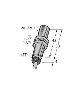 [1634114] Turck Inductive Sensor (BI3U-M12-RP6X 7M)