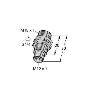 [4670410] Turck Inductive Sensor (BI5-G18KK-AP6-H1141)