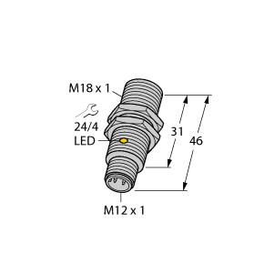 [4670461] Turck Inductive Sensor (BI5-G18K-RP6X-H1141)