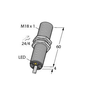 [4330696] Turck Inductive Sensor (BI5-G18-RZ3X 7M)