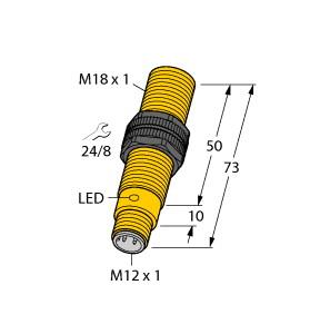 [4452400] Turck Inductive Sensor (BI5-S18-AD4X-H1141)