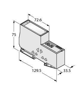 [6827380] Turck Gateway for the BL20 I/O System, Interface for EtherCAT (BL20-E-GW-EC)