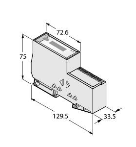 [6827381] Turck Gateway for the BL20 I/O System, Interface for Modbus RTU / ASCII, With Extended Temperature Range (BL20-E-GW-RS-MB/ET)
